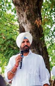 Narrow escape for Punjab Congress chief Raja Warring as  bull charges into gathering