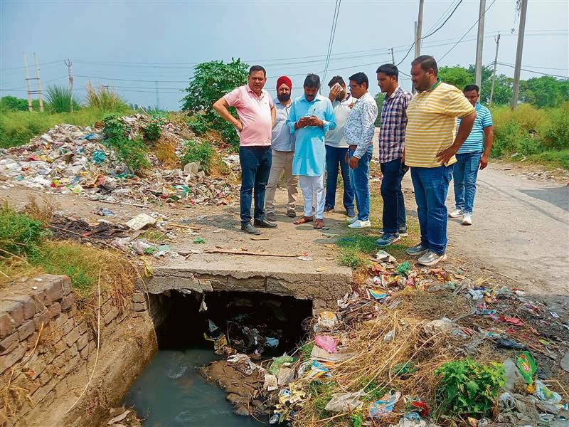Yamunanagar: Unhappy over nullah cleaning work, civic body to issue notice to contractor
